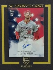 2024 Topps Series 1 BaseBall Rookie Stars Auto Trey Lipscomb FCBQL