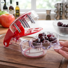 Cherry Pitter Tool 6 Cherry Pit Remover Stain...