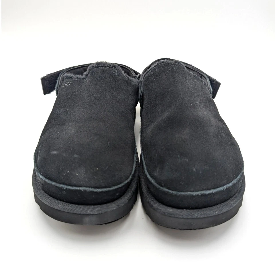 UGG Goldenstar Cozy Comfort Clogs Hook & Loop Women's Black Size US9 EU40 - Image 2 of 4