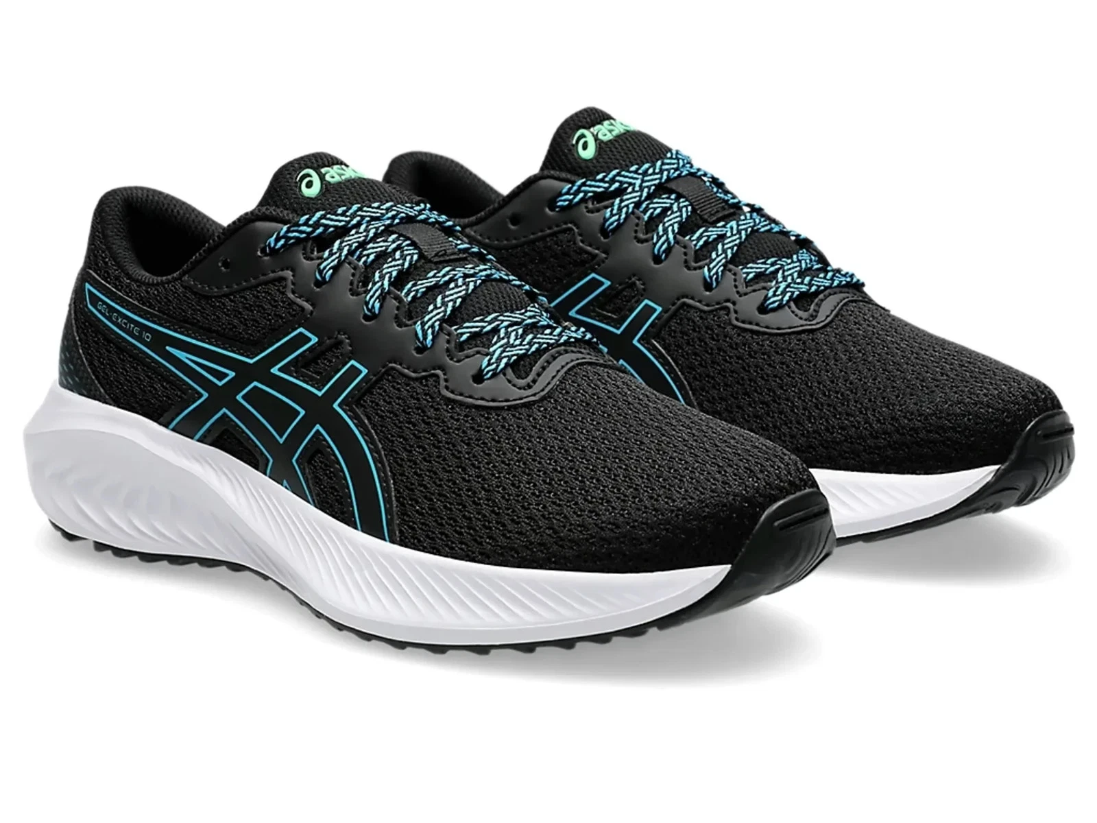 Kids ASICS GEL-EXCITE GS Trainers Shoes Black New Sizes 13 13.5 1.5 3 4 5