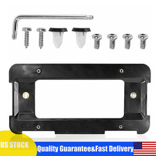 Rear License Plate Holder Bracket For Bmw Mount Frame Tag Base Screws