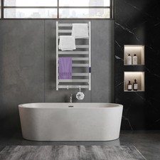 NEW Towel Warmer Rack 150W Bathroom Electric Heated Towel Rack Stainless Steel