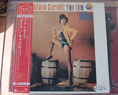 Diahann Carroll  Fun Life  Promo Japan P-7730 OBI EX Play 1985 Press