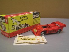 Solido #18 Porsche 917-10 CANAM Uniroyal race car made in France 1/43 scale MIB