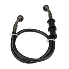 Motorcycle Brake Hydraulic Line 23.6" Braided Clutch Oil Pipe - 60cm