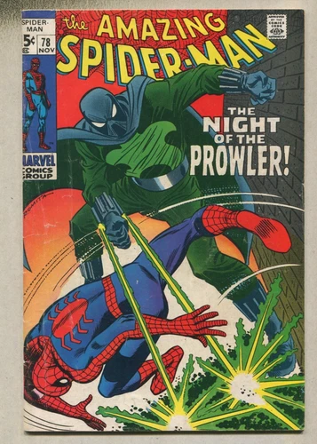 Amazing Spider-man  #78 VG+ 1st Prowler, 'Night Of The Prowler  Marvel SA
