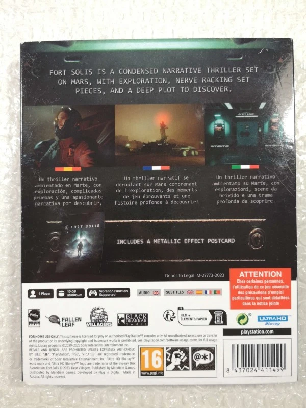 Jeu PS5 Fort Solis - Limited edition, photo 2 sur 5