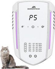 Cat Litter Deodorizer  Pet Odor Eliminator for Home, Ozone Air Purifier Plug in