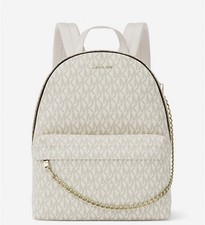 Michael Kors Medium Women  s backpack. Features a stylish chain detail.