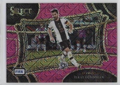 2023 Panini Select FIFA Field Level Pink Mojo Prizm 131/199 Ilkay Gundogan 14md