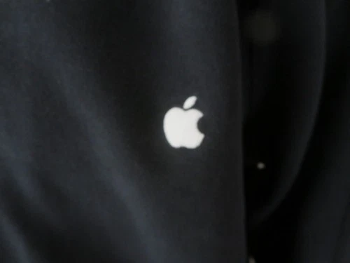 Apple Store Employee Jacket Full Zip Embroidered Logo Black Long Sleeve Size 3XL image 3