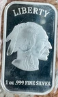 1 oz Liberty Silver Bar .999 Fine Silver