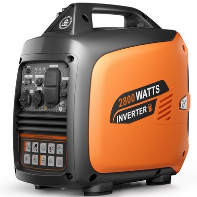 Efurden 2800W Portable Gasoline Inverter Generator Quiet for Emergency Use
