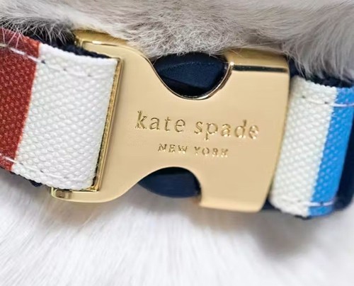 KATE SPADE Hundehalsband ADVENTURE STRIPE M\L Bunt Verstellbar - Bild 2 von 7