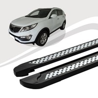 Trittbretter Passend FüR Kia Sportage Ab Baujahr 09/2009-12/2015 Viso Schwarz AB