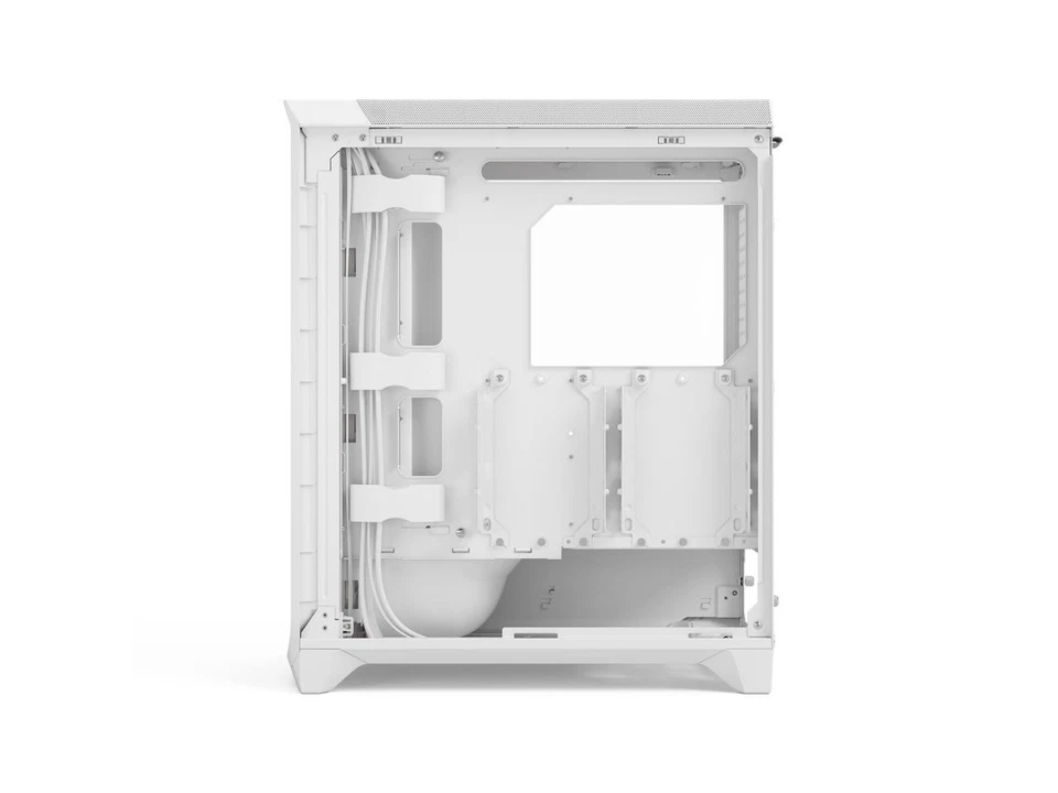 Fractal Design Meshify 3 RGB ATX mATX Mid Tower PC Case - White Chassis with - Image 4 of 4