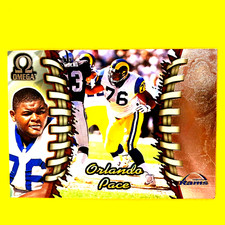 Orlando Pace 1998 Pacific Omega Card #203 NFL St. Louis Rams