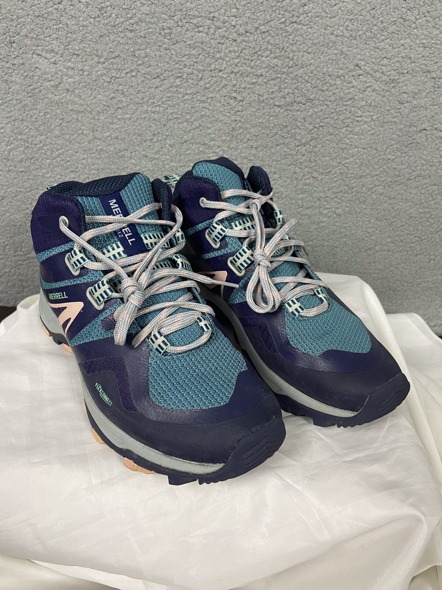 MERRELL MQM FLEX 2 MID GORETEX HIKING BOOTS SIZE 8.5. MERRELL GORE-TEX® OUTDOOR BOOTS - MQM FLEX 2 MID GTX J033733  main image 2