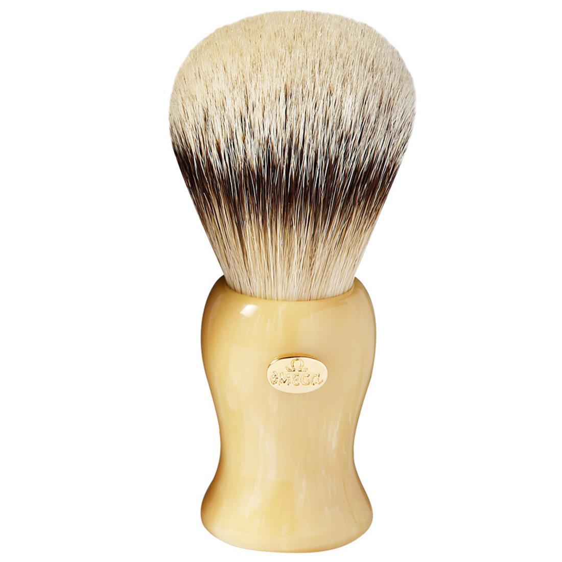PENNELLO DA BARBA OMEGA 6213 TASSO SUPER BADGER SHAVING BRUSH