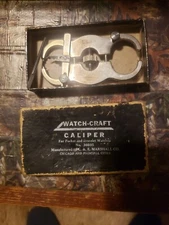 C & E Marshall Co. Watch-Craft watchmakers parallel caliper, vintage