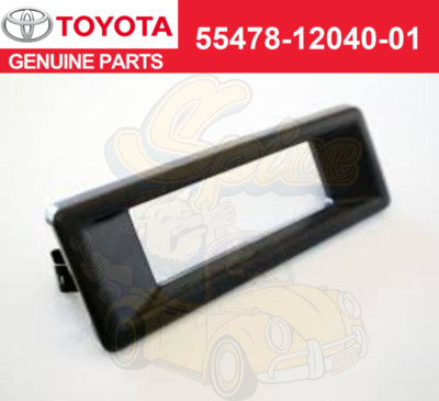Toyota Original New SPRINTER LEVIN TRUENO AE86 BLACK Dash Auto Clock Bezel Trim