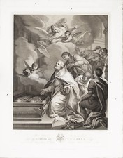 POMPEO BATONI Incisione Originale  C. Dellarocca 