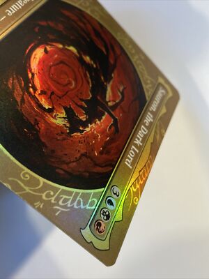 MTG Sauron, the Dark Lord *SHOWCASE FOIL* The Lord of the Rings