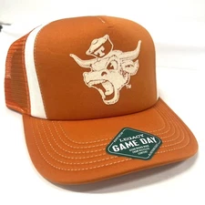 Texas Longhorns Snapback Trucker Hat Cap Foam Padded NEW
