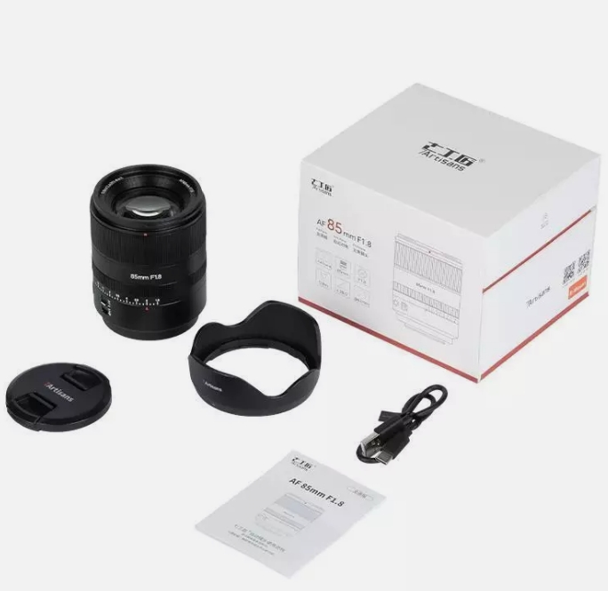 7Artisans 85mm F1.8 STM AF Auto Focus Full Frame Portrait Lens for