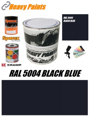RAL 5004 Schwarzblau Lack High Endurance Emaillack 1 Liter Dose