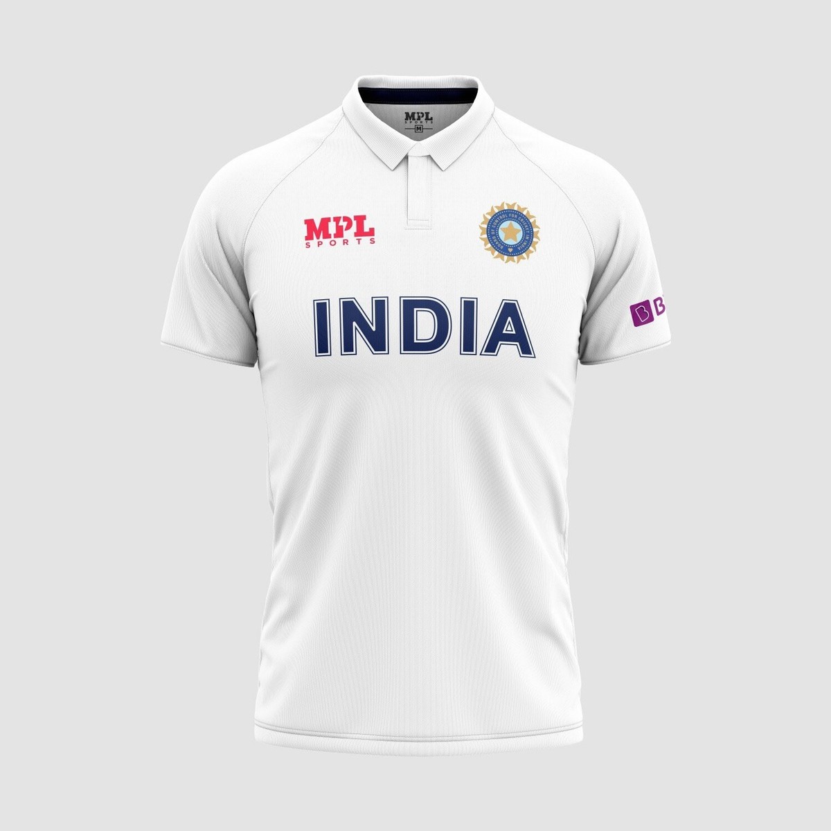 Official MPL Sports India WTC Cricket Jersey Sizes XS, S UK