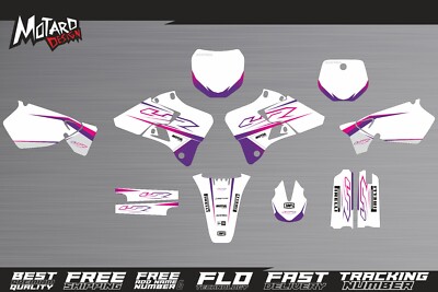 Graphics Kit for Yamaha YZ 250 1996 1997 1998 1999 2000 2001 Decals Stickers