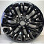 thumbnail 1  - New Set of 4 22&#034; Black Chrome PVD Wheels Rims for 2019-2022 Chevy Silverado 1500