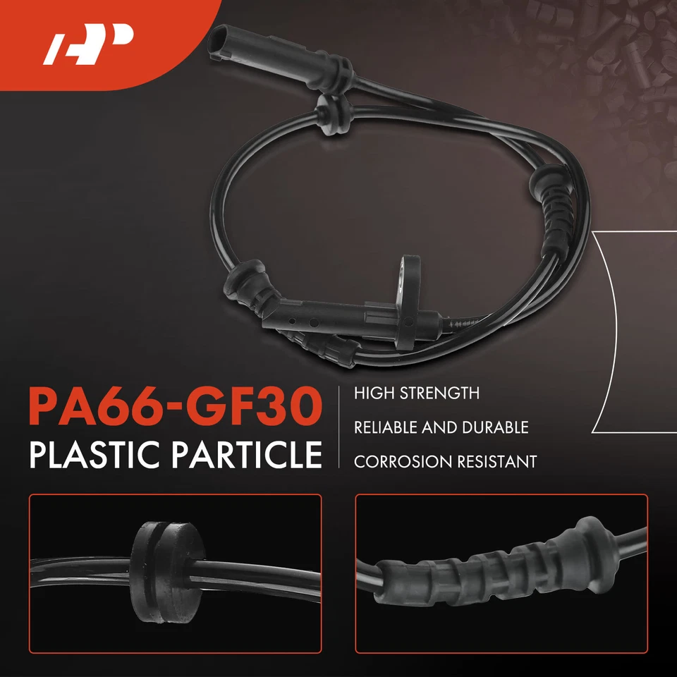 A-Premium ABS Wheel Speed Sensor Front & Rear for BMW 535i xDrive 550i xDrive 12 - Image 4 of 4