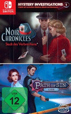 Nintendo Switch Spiel Mystery Investigations - Noir Chronicles, Path Of Sin  NEU