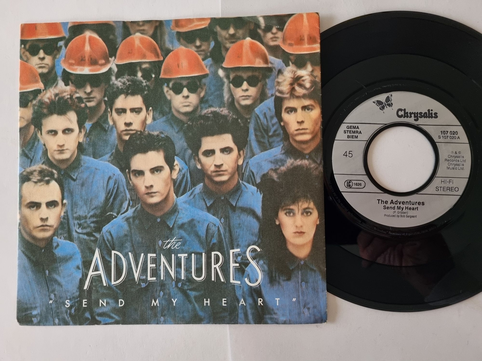 The Adventures - Send My Heart 7'' Vinyl Germany