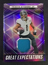 2023 Illusions Football Great Expectations Jersey Patch Travis Etienne #GE-TEJ