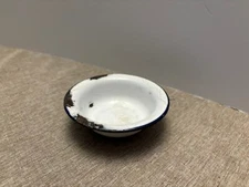 Vintage Graniteware Enamelware Salesman Sample? Wash Basin