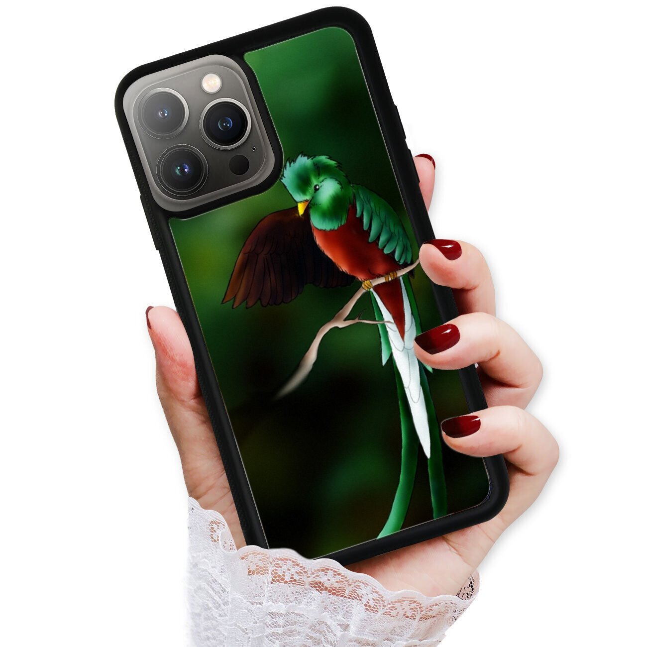 Quetzal Of Guatemala Anti scratch Cover For Apple iPhone Samsung Galaxy Motorola