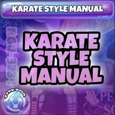 ✨ Roblox Type Soul-Karate Style Manual-Cheapest and Fastest (Extra Bonus) ✨