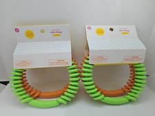 Sun Squad EASY GRIP DIVE RINGS 4 Pack GREEN ORANGE