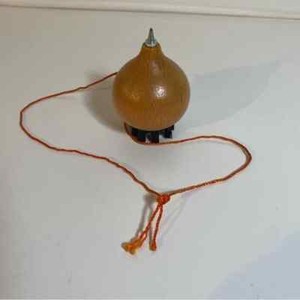 Golf Ball Brush Birch Wood Cleaner on a String Made in Sweden Sticker