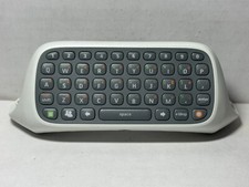 Microsoft Xbox 360 Chatpad White Original OEM Text Keyboard Attachment