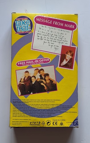 NRFB rare TAKE THAT boyband MARK OWEN figure VIVID 1994 limited ed doll 36001 - Picture 5 of 7