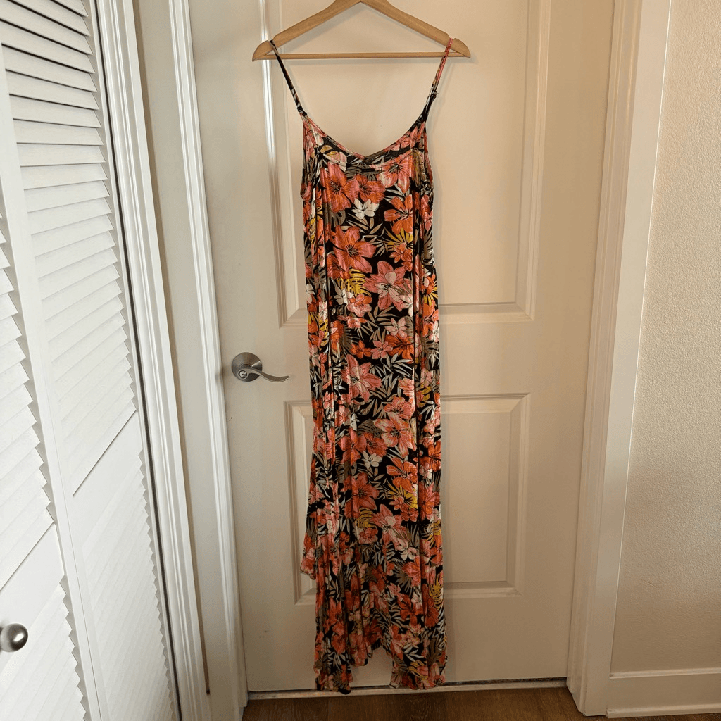 champagne long sleeve maxi dress Bella and Bloom Boutique