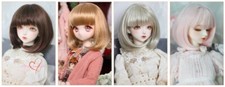 1/6 1/4 1/3 Uncle BJD Short Wig Doll Hair Bob Hair Cut Mushroom Hairstyle