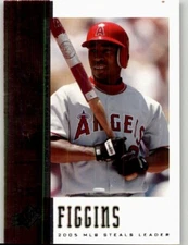 2006 SPx Chone Figgins #46 Los Angeles Angels