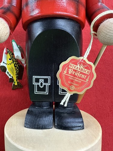 Steinbach Nussknacker Sombrero Fischermann mit Etikett 12" Deutsche Weihnachten - Bild 6 von 18
