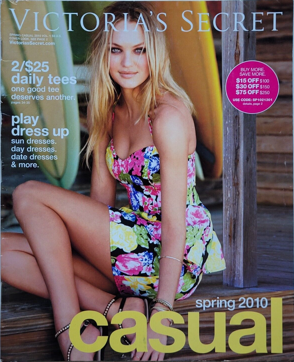 CANDICE SWANEPOEL Spring Casual 2010 VICTORIA'S SECRET Catalog