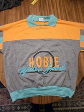 Vintage HOBIE Pullover Mens 2XL 80s Sweater MADE IN USA